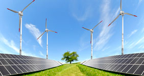 Alternative Energy Transformers Solar Wind Turbine